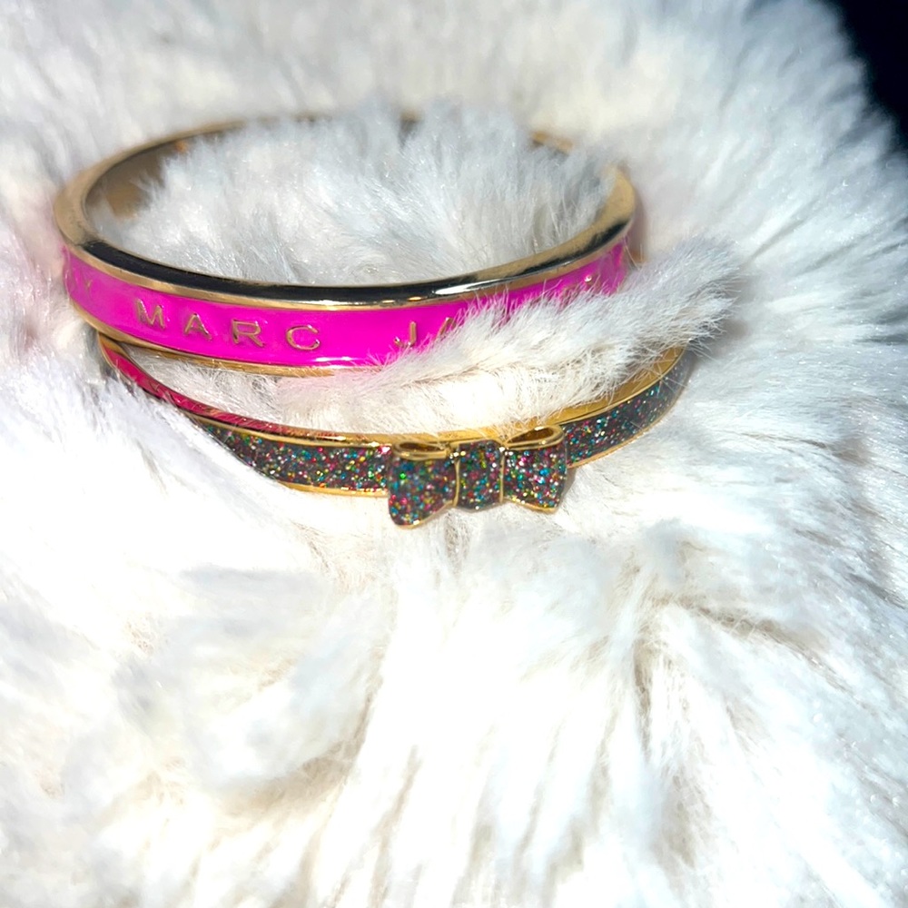 Beautiful Set of bangles kate spade + Marc by Marc Jacobs make your offer!